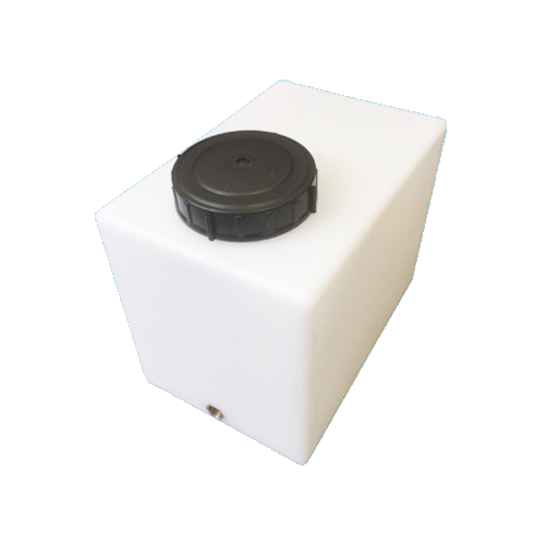 36 Liter lodret vandtank Kraftig og solid polyethylen vandtank Vandret Vandtank sektionsopdelt lodret flad sort låg Ventileret polyethylen professionel kvalitet Vandbeholder plast til-rentvandsanlæg