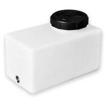 5 liter Vandret Vandtank sektionsopdelt lodret flad, låg Ventileret, professionel kvalitets Vandbeholder i plast til opbevaring af vand og væsker