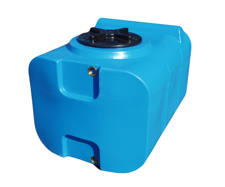 100 liter rektangulær, drikkevandstank L70xB49xH44cm