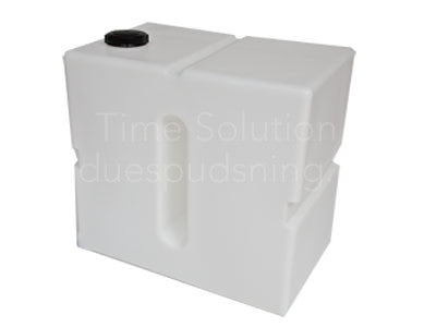 350 Litter Kraftig og solid polyethylen sektionsopdelt vandtank