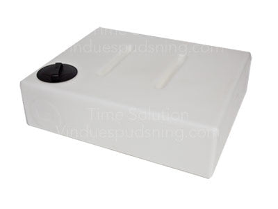 400 Liter Flad Vandtank rumopdelt med bølgebryder