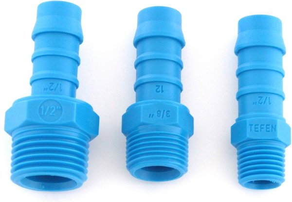 Plast slangenippel nylon 66Plast slangenippel nylon 66 Stærke plastfittings Materiale: Nylon 66 Temperatu