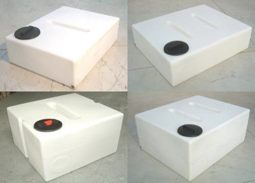 Vandtank rumopdelt vandret 500 Liter L100cmxB92cmxH62cm