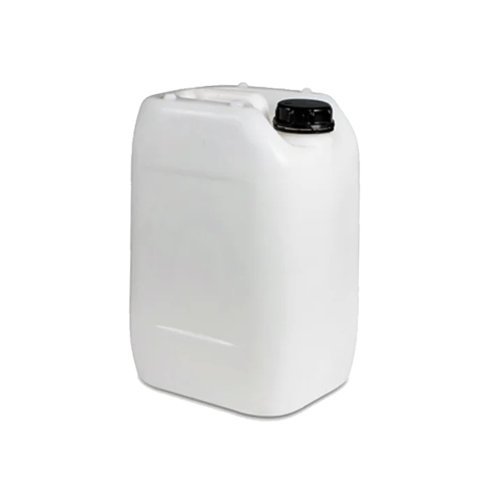 0 PPM / 0 °dH Rent vand i 20 L plastdunk Deioniseret  Anti-bio behandlet