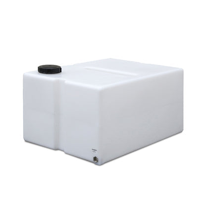 Vandret flad 350 liter plasttank