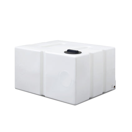800 liter vandret plasttank med sektioner