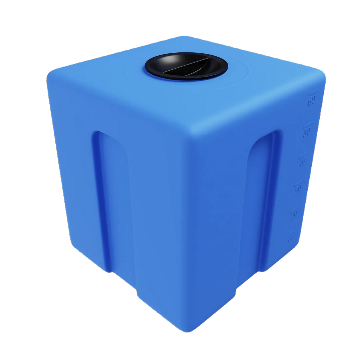 60 liter rektangulær kubeformet plasttank