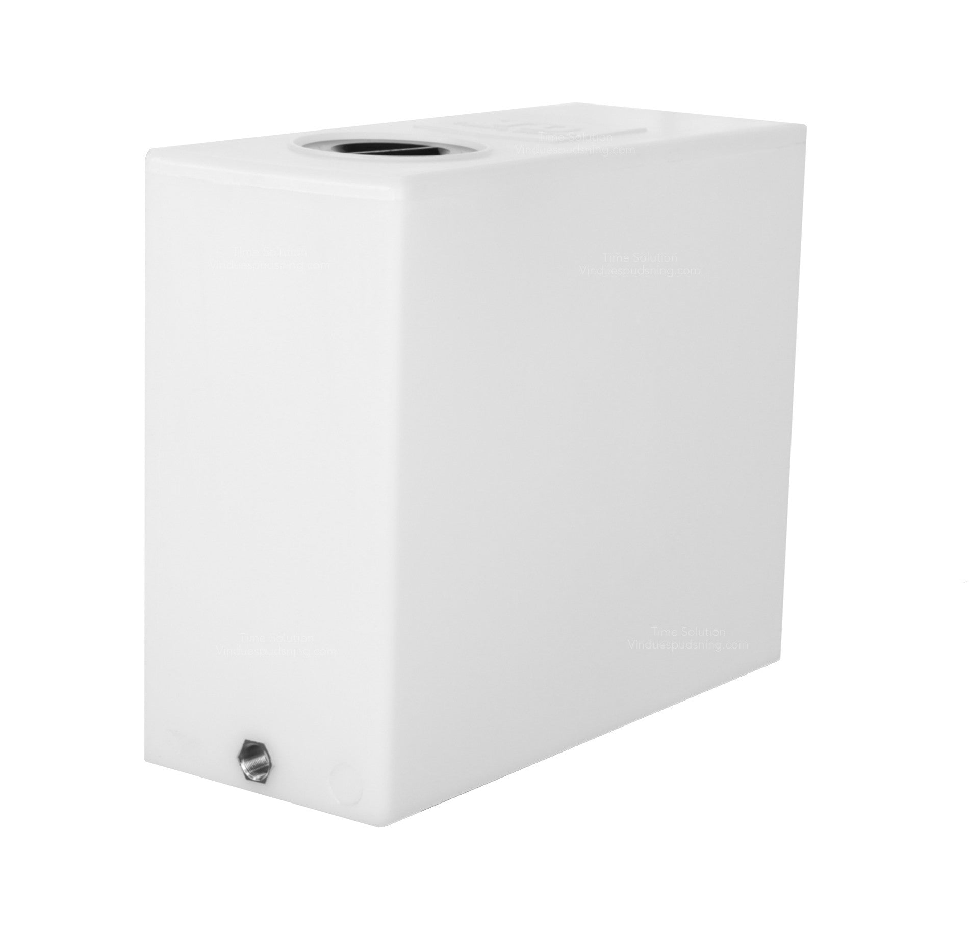64 liter Lodret Vandtank L60cmxB24cmxH48cm Lodret Vandtank Båd bil skib vinduespudser Vandret Vandtank sektionsopdelt lodret flad sort låg Ventileret polyethylen professionel kvalitet Vandbeholder plast  til-rentvandsanlæg 