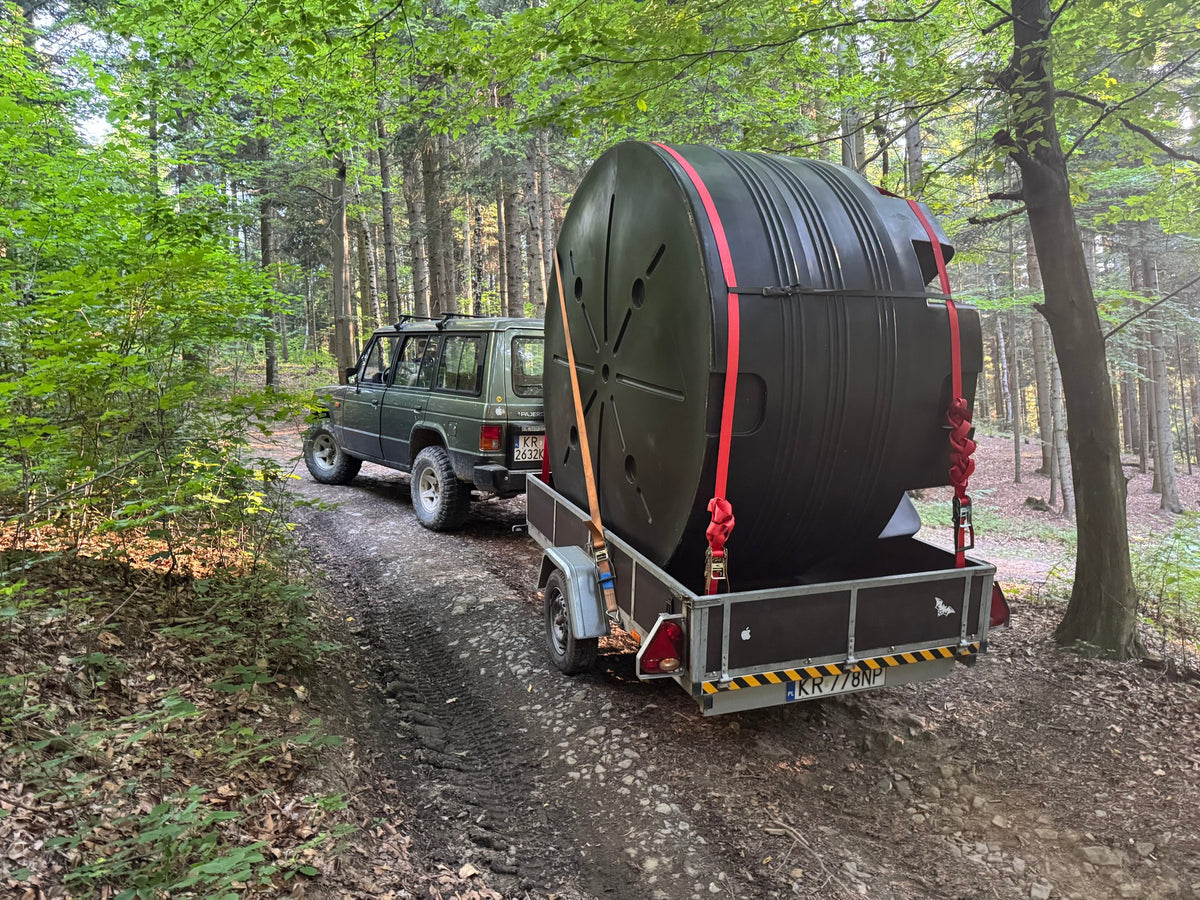Vandtanke vertikal runde, cylinderformede 3000l, 5000l, 8000l