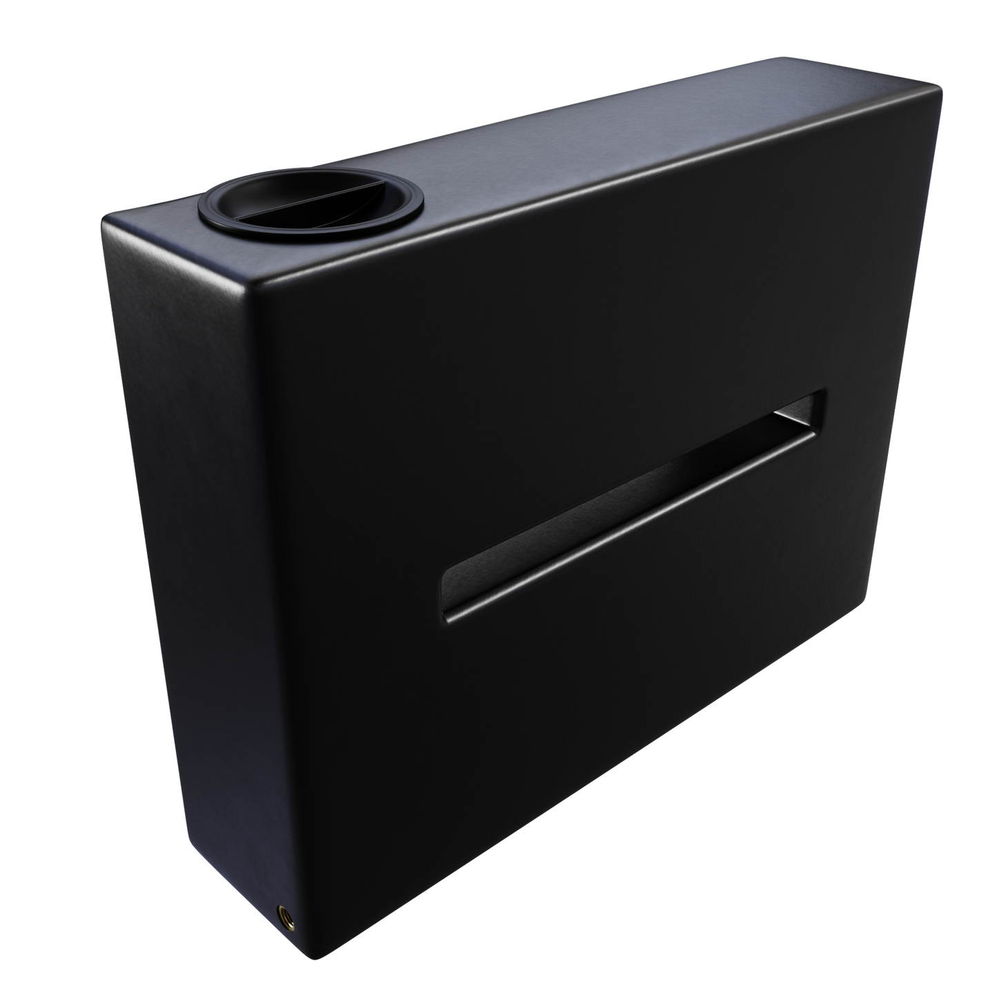 80 liter transport tank, rumopdelt sort