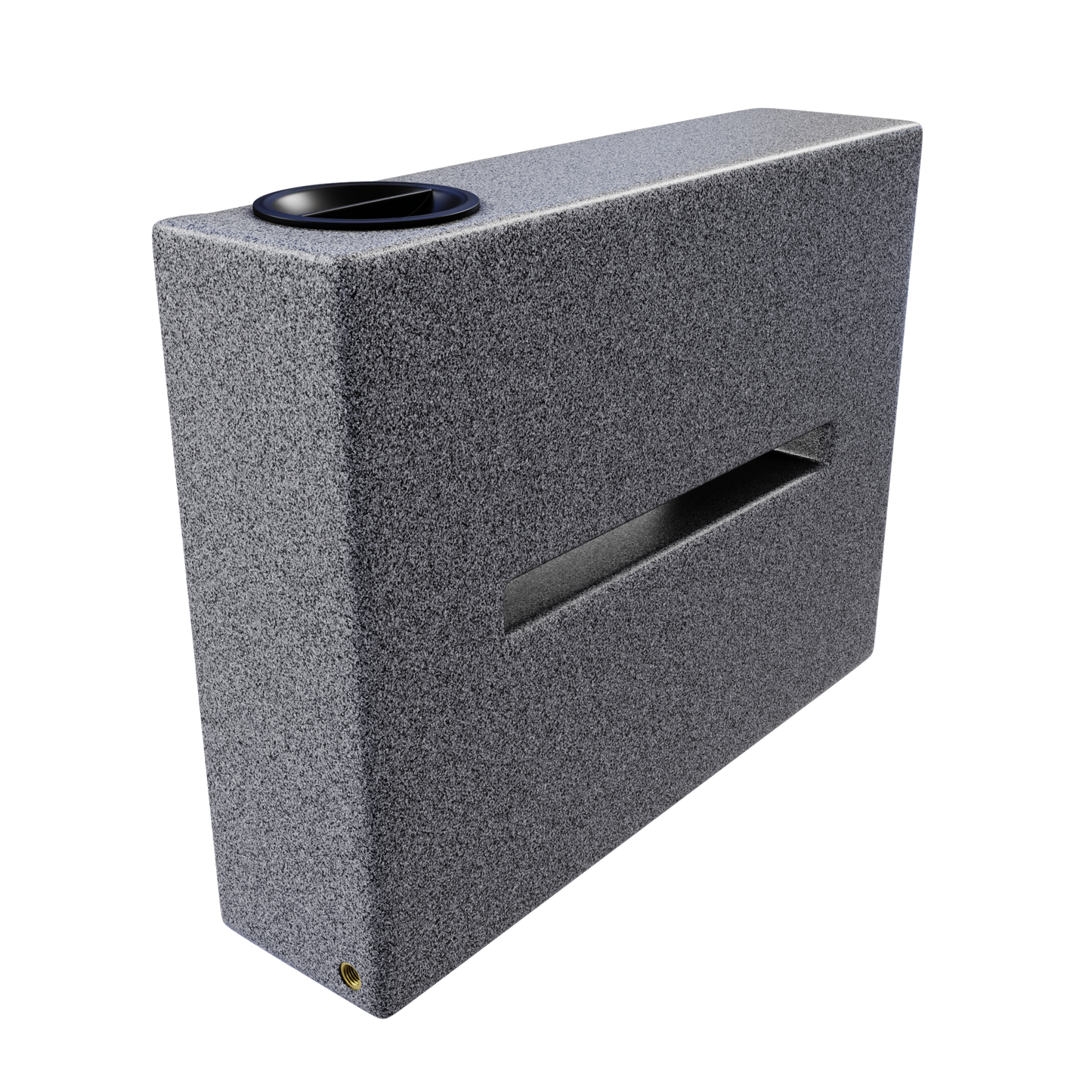 80 liter lodret rumopdelt tank til transport af drikkevand, diesel og væsker 80/20/60cm