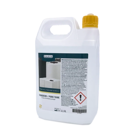 Tankrens, Pure Tank til rensning af vandbeholder for hygienisk opbevaring af drikkevand.