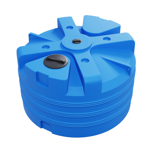 vandeholder, vandtank 5000 liter rund, cylinderformet